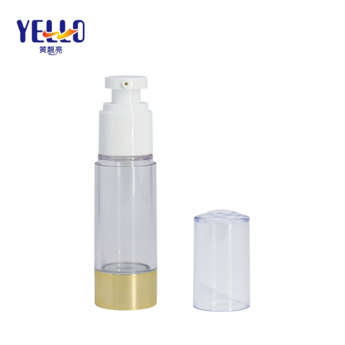 Transparent Airless Pump Bottles 35ml For Serum Or Foundation