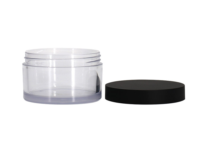 Clear cosmetic Cream Jar