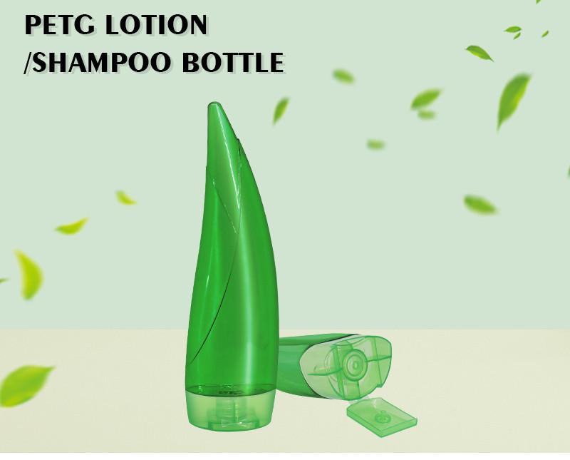 Green Color Shampoo Bottle