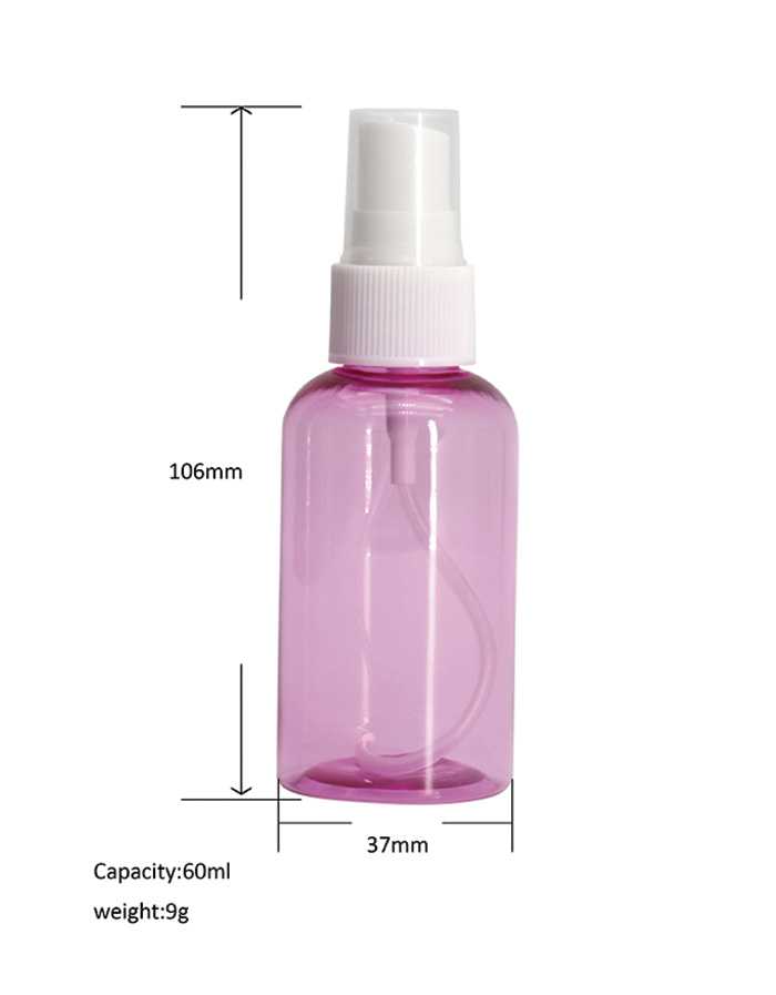 Plastic Sprayer Cosmetic Bottle 