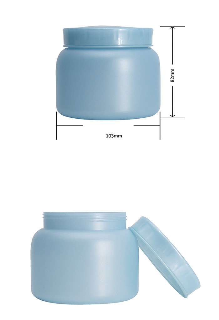 500ml HDPE Wide Mouth Plastic Jars