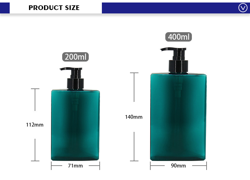 200ml shampoo bottle