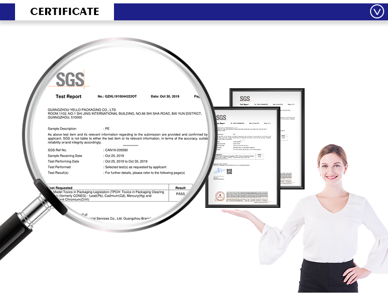 SGS certificate Yello