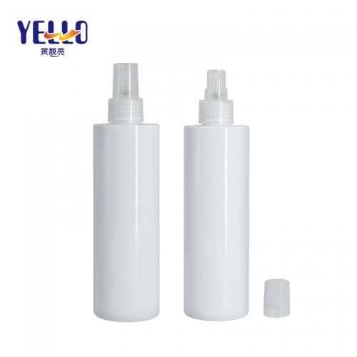 Round Plastic Hand Sanitizer Spray Bottle 150ml 200ml 250ml With Flat Shoulder