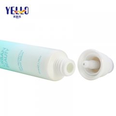 Custom Capacity Plastic Cosmetic Tubes For Cream / Airless Pump Tubes