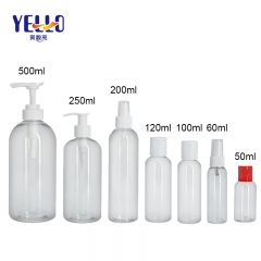 Plastic Fine Mist Spray Bottle 30ml 50ml For Alcohol Hand Sanitizer