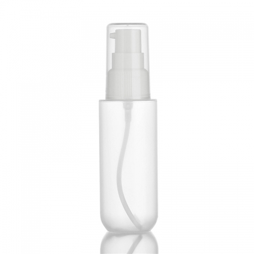 Transparent PP Plastic Bottle , Refillable Empty Cosmetic Containers 60Ml
