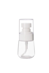 Refillable Fine Mist Spray Bottle Transparent PETG Plastic Material