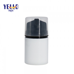 Customized Color Plastic Airless Bottle For Skin Cream Hot Stamping