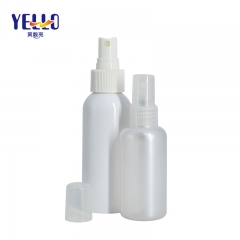 PET 60ml Plastic Spray Bottle , Pearl White Small Mist Spray Bottle