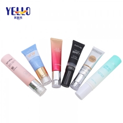Hot Stamping Plastic Cosmetic Tubes , 50ml Skin Care Airless Lotion Pump Tube