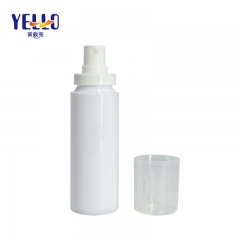 White Cosmetic Mist Spray Bottle 50ml 60ml 80ml Plastic Cylinder Shape Leak - Proof