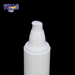 Hot Stamping Airless Cosmetic Bottles PET Material 41MM Diameter 38g