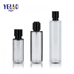 Skincare Clear PETG Cosmetic Spray Bottle Hot Stamping Printing 60Ml