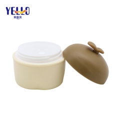 PP Cosmetic Cream Jar 30g 50g , Cute Plastic Cosmetic Jars For Children Cream