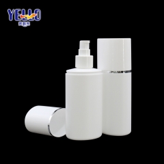 PE Plastic White 200ml Empty Toner Bottles For Cosmetic Packaging