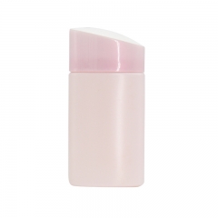 Screw Cap Plastic Cosmetic Container Custom Color With Silk Printing Logo