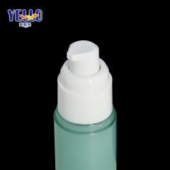 AS Material Beauty Airless Cosmetic Bottles With Pump Cap Wear Resistant
