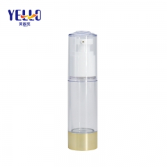 Luxury Empty Airless Cosmetic Bottles / Vacuum Serum Lotion Pump Bottle