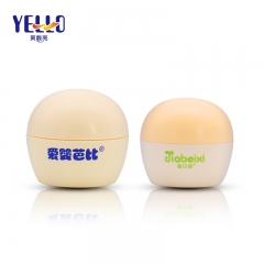 Cute Cosmetic Face Cream Jar 30g 50g Custom Color And Printing PP Material