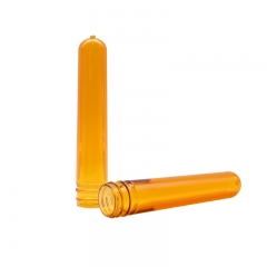 Orange PET Bottle Preform For Cosmetic Packaging 28mm Neck Size