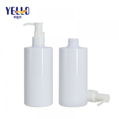 White Clear Cylinder Lotion Pump Sanitizer Bottles 200ml 300ml 500ml