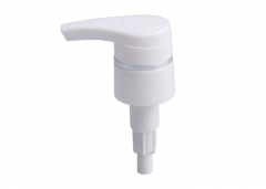 Non Spill PP Plastic Lotion Pump Dispenser White Color 24 / 415 Size