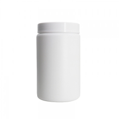 1000ml Large HDPE Empty Cosmetic Plastic Bottle Jar For Storage