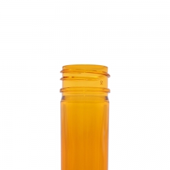 Orange PET Bottle Preform For Cosmetic Packaging 28mm Neck Size