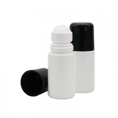 50ml Empty Plastic Cosmetic Container Deodorant Roll On Bottle For Essential Oil