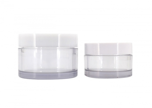 Small Cosmetic Jars With Lids For Eye Cream 10g 20g PET Plastic