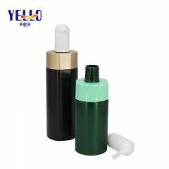 Customized Plastic Empty Shampoo Bottles 750ml Hot Stamping Surface Treatment