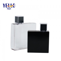 Rectangle Cosmetic Plastic Bottles , Shampoo And Conditioner Pump Bottles