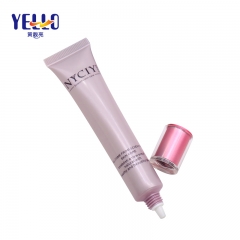 Luxury Empty Plastic Cosmetic Tubes For Eye Cream Small Capacity Pink Color