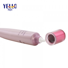 Luxury Empty Plastic Cosmetic Tubes For Eye Cream Small Capacity Pink Color