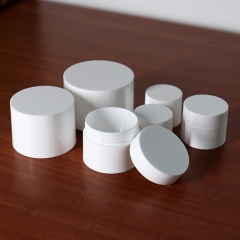 10g 30g 50g Round Plastic Cosmetic Cream Jar Wholesale
