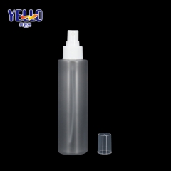 Frosted 150ml Mist Spray Bottle For Face , PET Cylinder Hair Cosmetic Spray Bottle