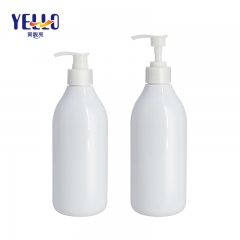 Disc Cap 450ml Refillable Shampoo Bottles / Shampoo Pump Bottles For Hotel Wholesale