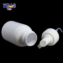 White PET Foam soap Bottles , Round Plastic Foaming Bottles Wholesale