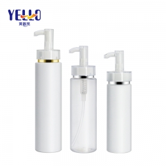 2020 New Design 250ml Luxury White Lotion Pump Bottles Packaging