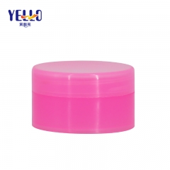 Custom 10g PP Face Cream Jar / Plastic Cosmetic Jars With Lids Wholesale