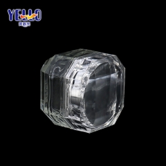 30 g 50 g Empty Glass Transparent Jars , Cosmetic Cream Glass Jar