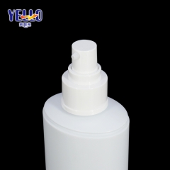 White HDPE Plastic Good Bottle with Lotion Pump 150ml 200ml 250ml