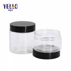 Wholesale Clear 1 oz 2 oz 4 oz 8 oz Cosmetic Jars With Lids