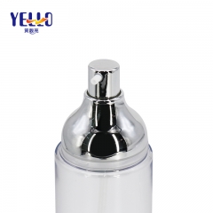 120ml 150ml PET Clear Lotion Pump Bottle / Skincare Cream Packaging Bottle
