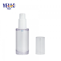 30ml Plastic Serum Pump Bottle / Eco Friendly Cosmetic Lotion Pump Bottle
