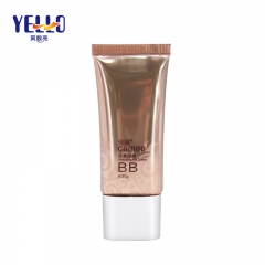 Flat BB CC Cream Foundation Cosmetic Cream Tube / Laminated Empty Lotion Tubes