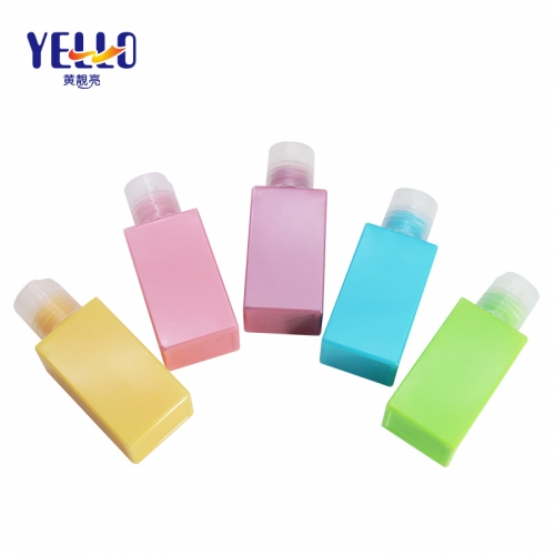 Tiny Plastic Cosmetic Bottles , Portable Refillable Lotion Bottle 1oz