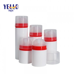 30ml 50ml 100ml Refillable Airless Pump Bottles / Airless Bottle Cosmetic Packaging
