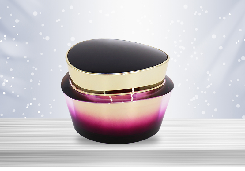 Luxury Skincare Cosmetic Cream Jar Custom Printing PMMA Material